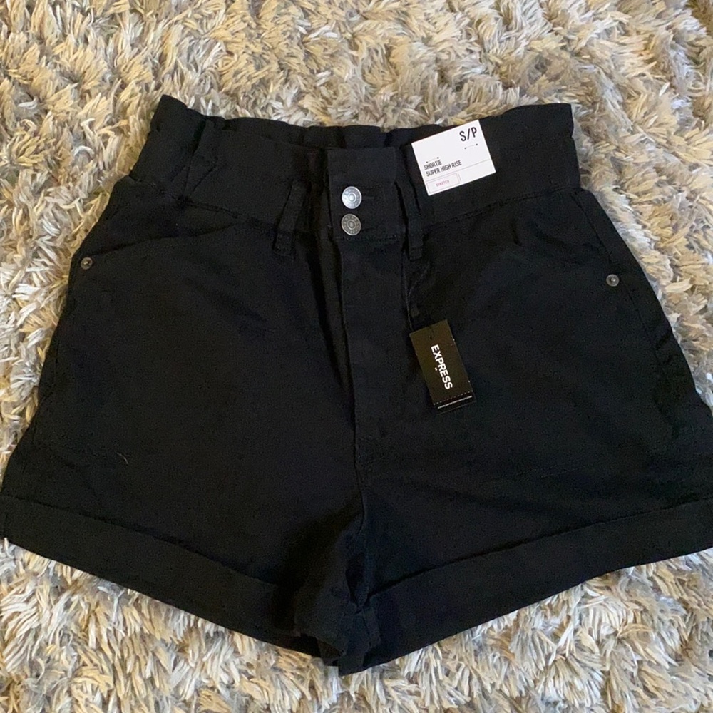 Express shortie super high rise